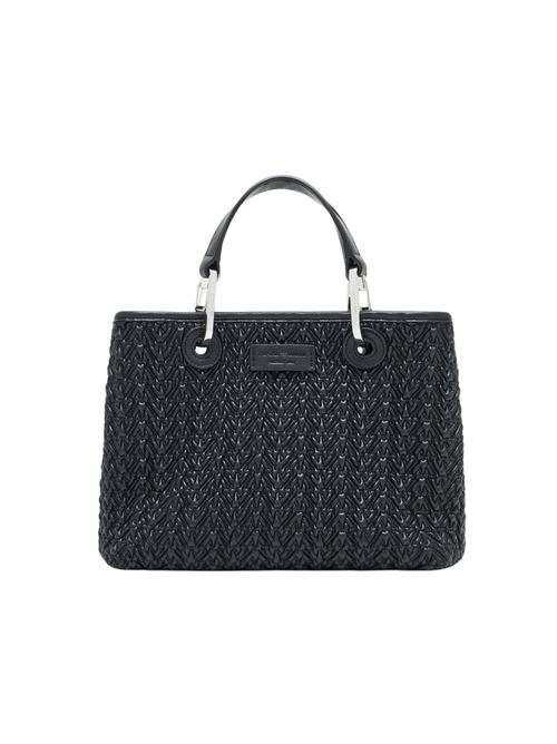 SHOPPER PICCOLA MYEA EFFETTO TRAPUNTATO EMPORIO ARMANI | EW000361 AF18941UC001